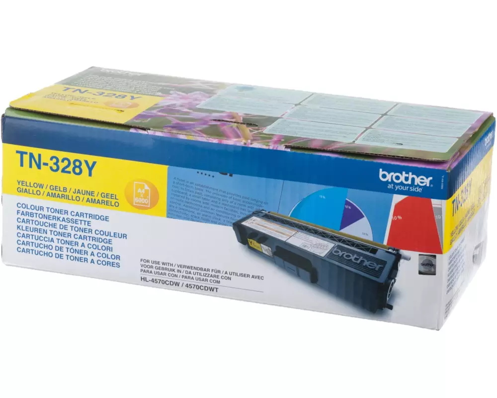 Brother Toner TN-328Y Yellow