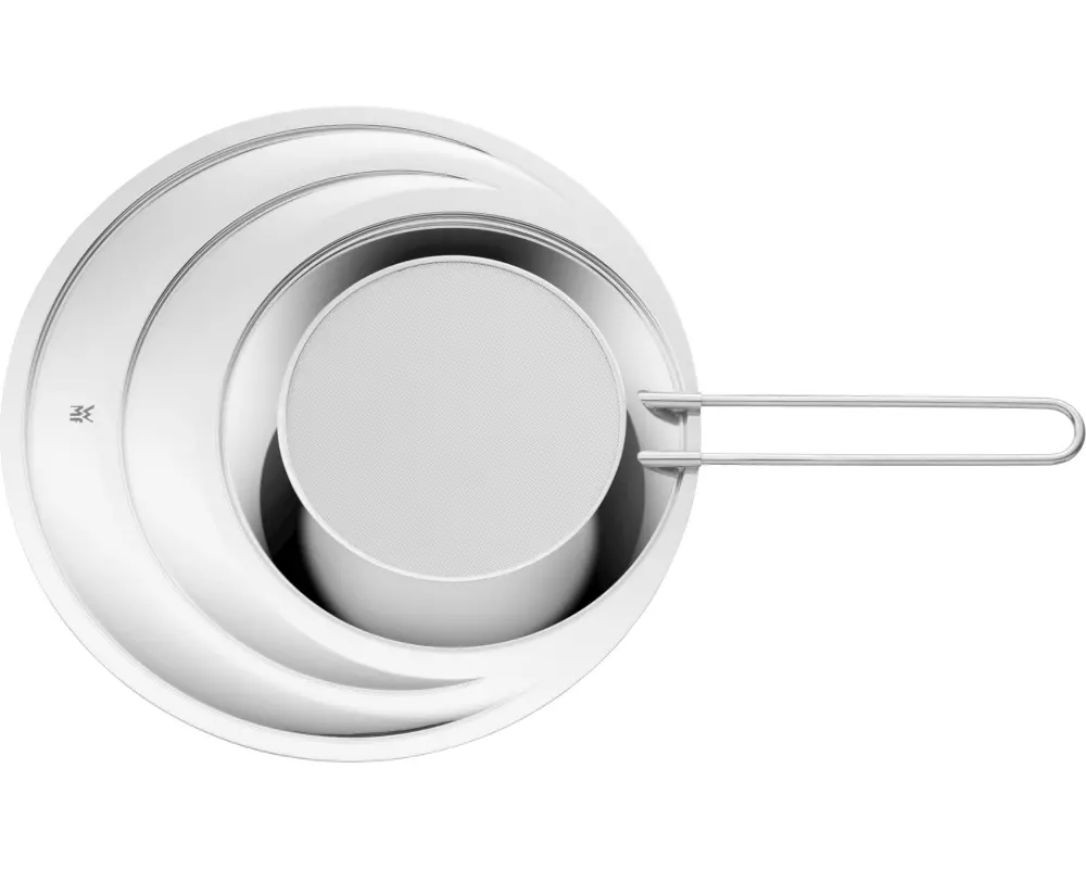 WMF Spritzschutzdeckel 20 cm/24 cm/28 cm, Silber