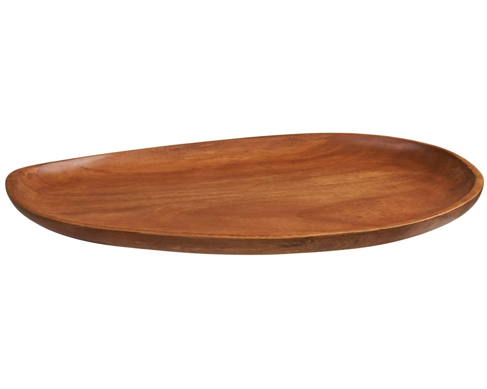 House Nordic Serviertablett Tray 39.5 x 28 x 2.5 cm, Nature