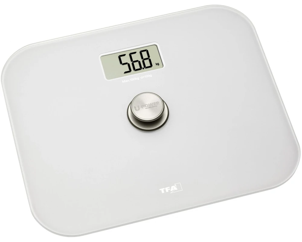 TFA Dostmann Eco Step Weiss; Silber