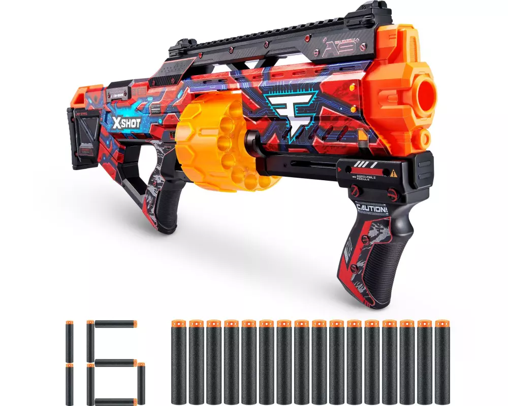 X-Shot X-Shot Skins Last Stand Faze mit 16 Darts