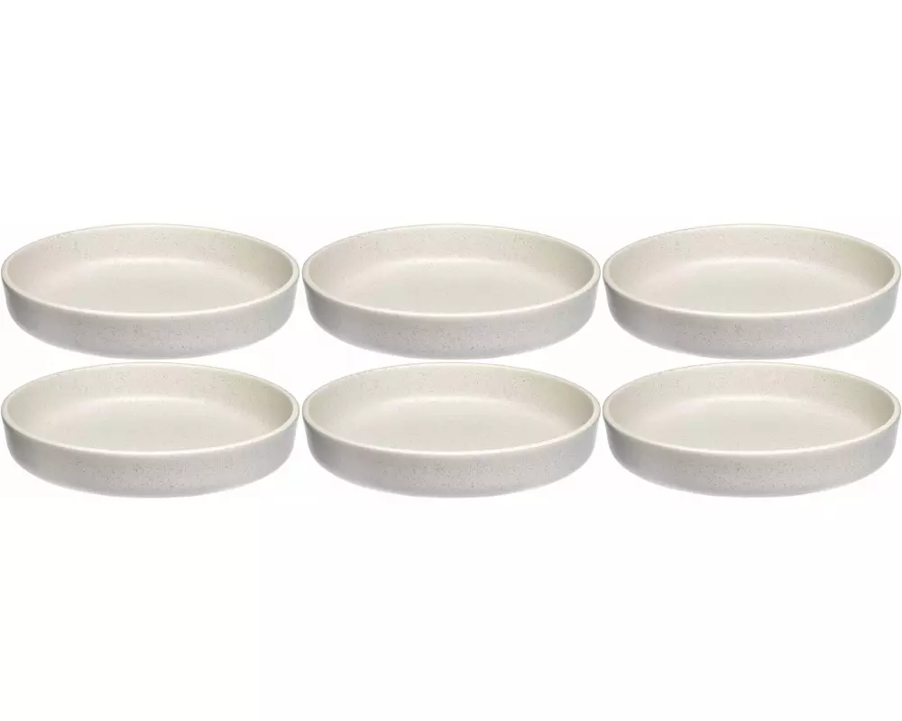 Leonardo Frühstücks- & Dessertteller Roma 6 Stück,Weiss