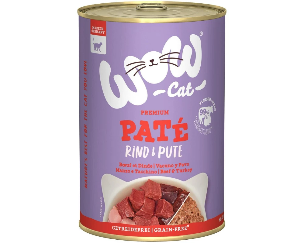 WOW Adult Rind & Truthahn Dose 400 g