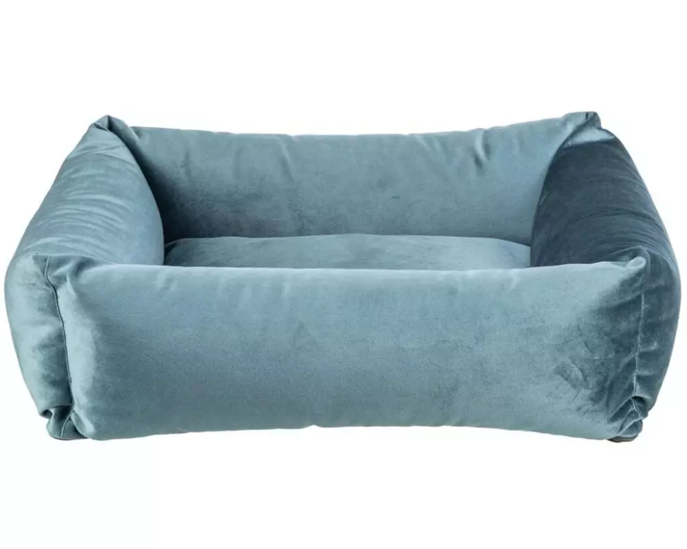 Trixie Hunde-Bett Malia, 65 cm x 55 cm, Blaugrau