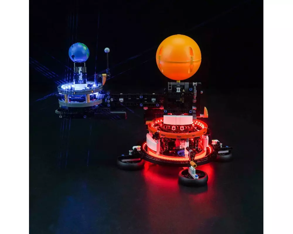 BrickBling LED-Licht-Set für LEGO Sonne Erde Mond (42179)