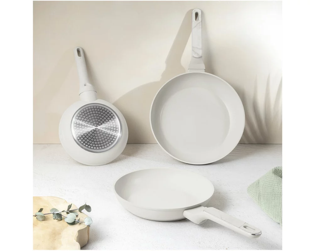 Berlinger Haus 3-teiliges Bratpfannen Set Ø 20/24/28 cm Sahara Collection