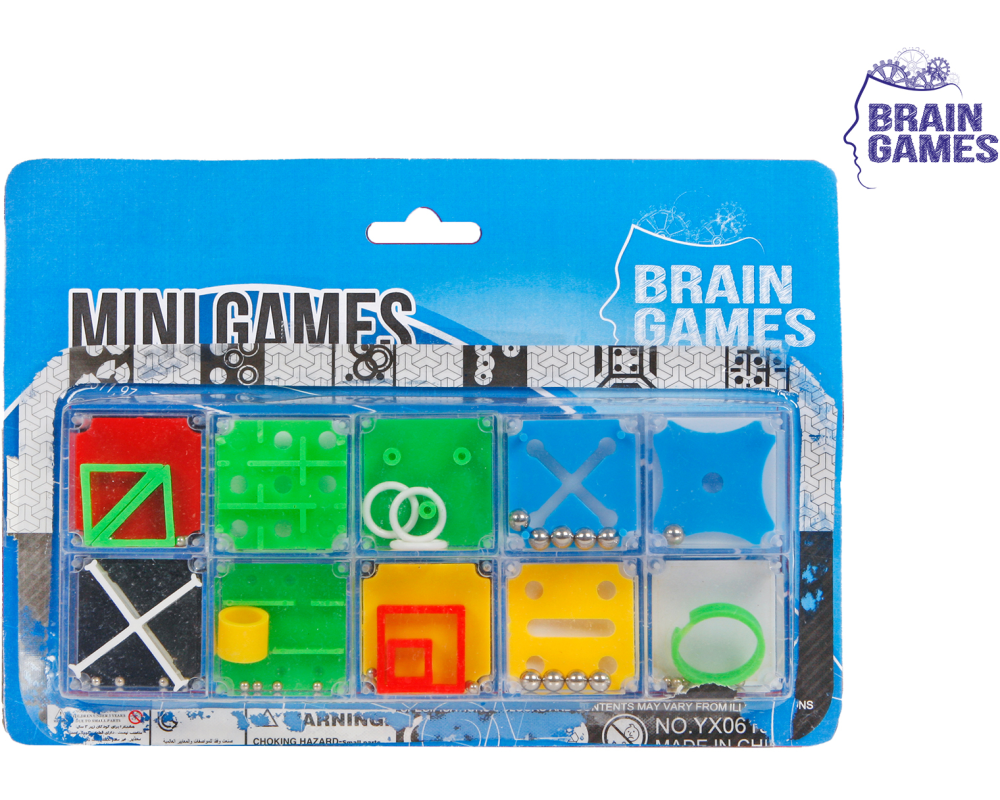 ROOST Brain Games 621185 Minipuzzle 10 Teile