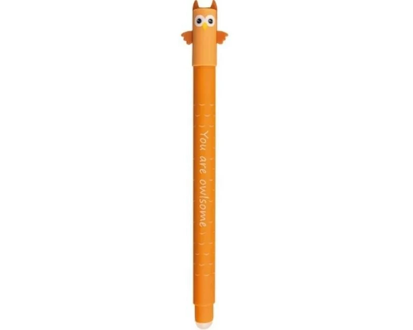 Eberhard Faber Gelschreiber Animal Erase it! Eule 0.7 mm, Blau