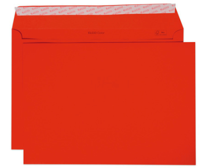 ELCO Couvert Color o/Fenster C4 24095.92 120g, rot 200 Stück