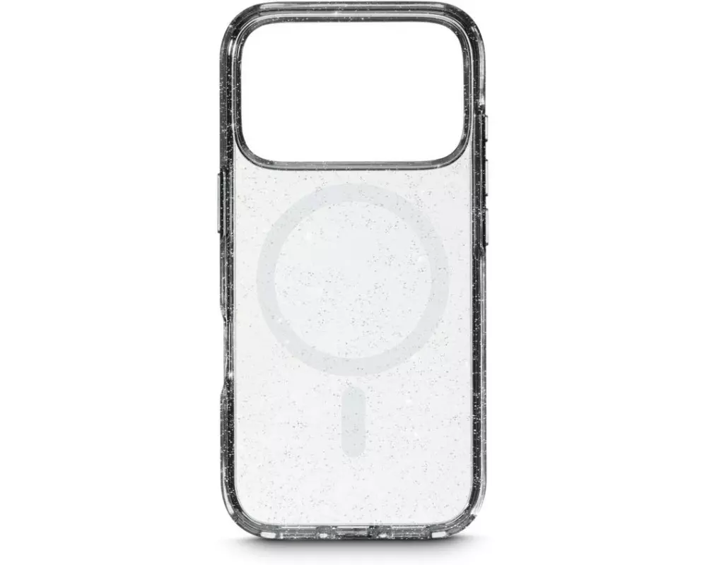 White Diamonds Back Cover Mag Glitter Transparent für iPhone 17 Pro