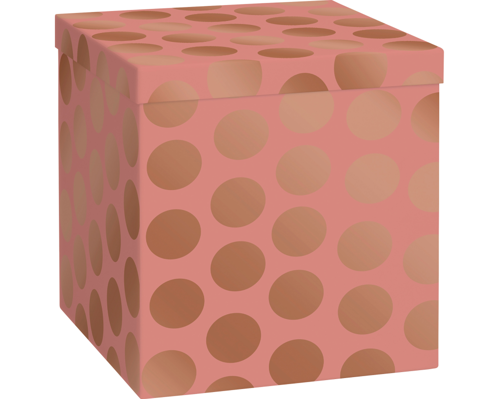 STEWO Geschenkbox Vanda 2551513299 kupfer 23x23cm