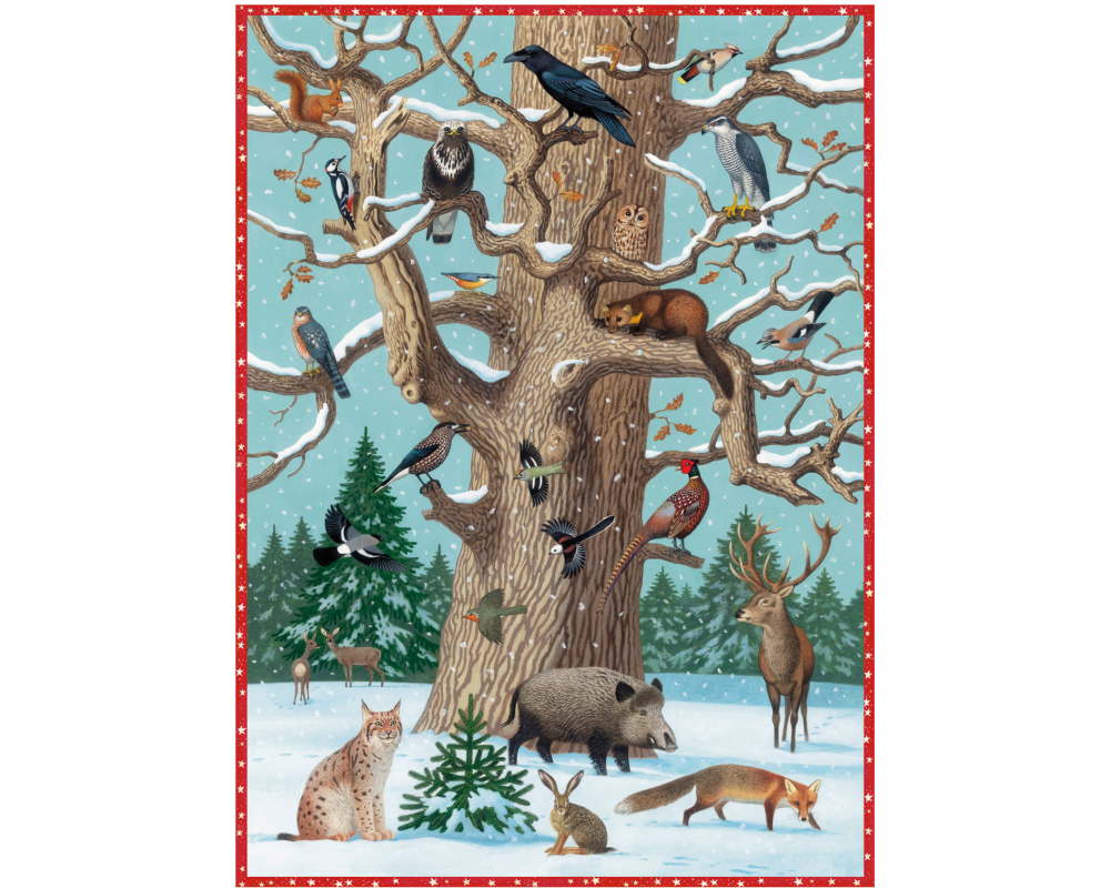 COPPENRATH Wandkalender 70003 Tier im Winter