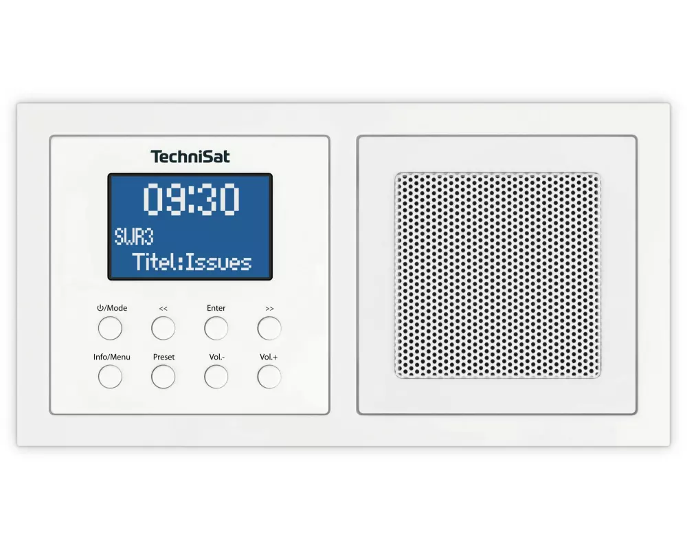 Technisat DAB+ Radio DigitRadio Up 1 Weiss