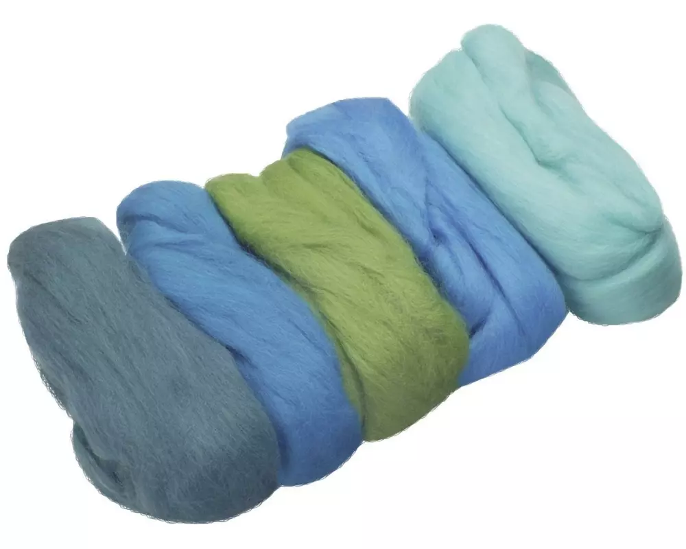 Heyda Filzwolle Merino Mix 50 g, Türkis