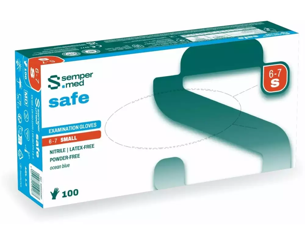 Sempercare Sempermed safe S Nitrilhandschuhe 100 Stück