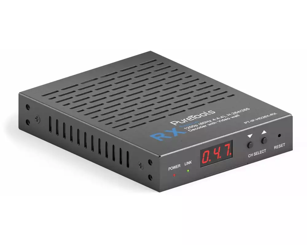 PureLink PureTools IP Receiver PT-IP-HD26X-RX HDMI