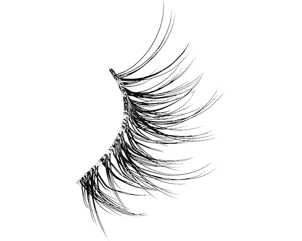 Kiss The New Natural Half Lash 02 Schwarz