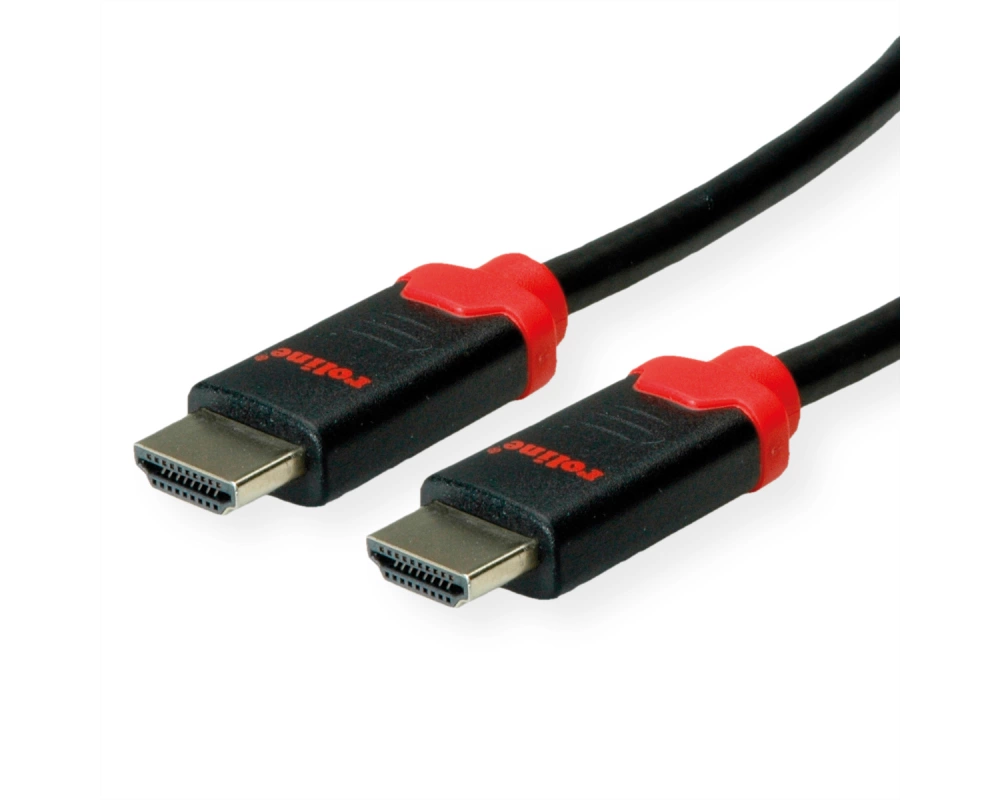 ROLINE 10K HDMI Ultra High Speed Kabel, ST/ST, schwarz, 5 m
