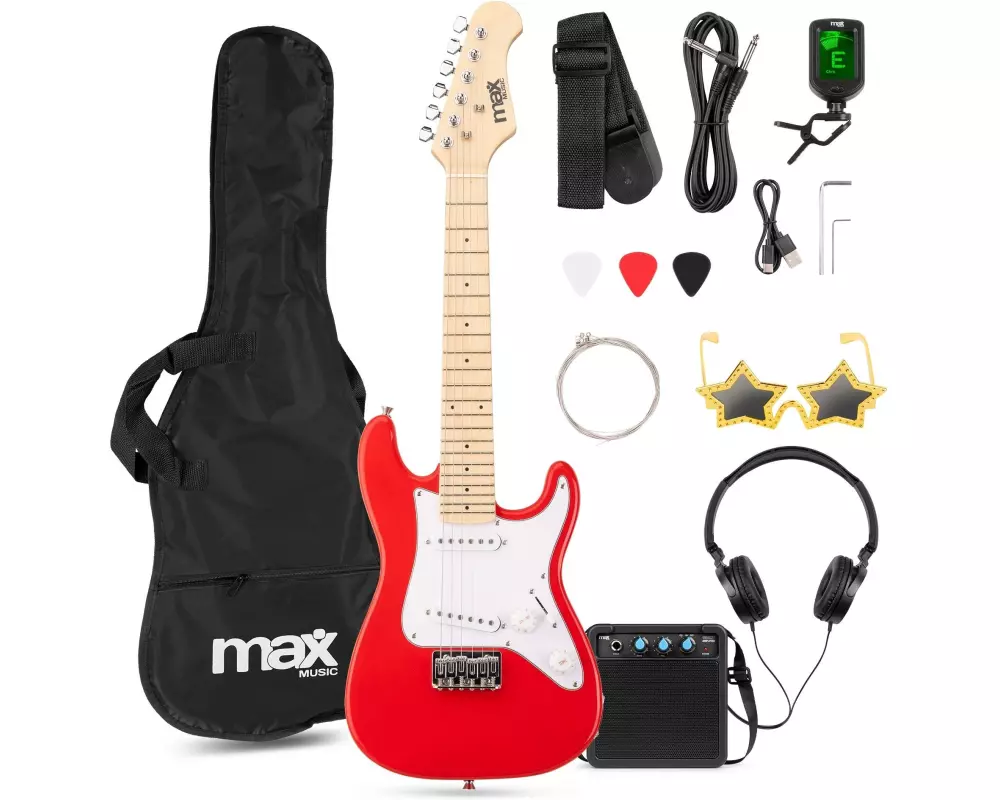 MAX E-Gitarre GigKit Junior 1/4