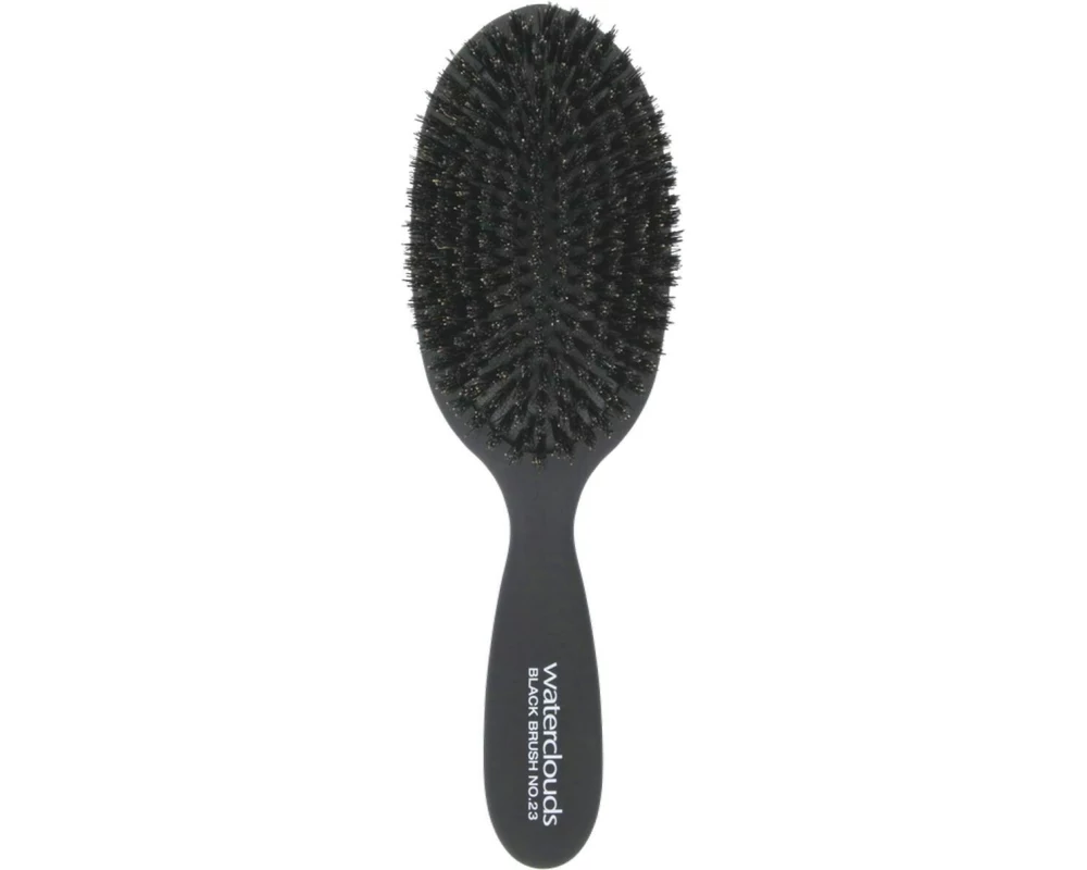 waterclouds Black Brush No. 23 Oval