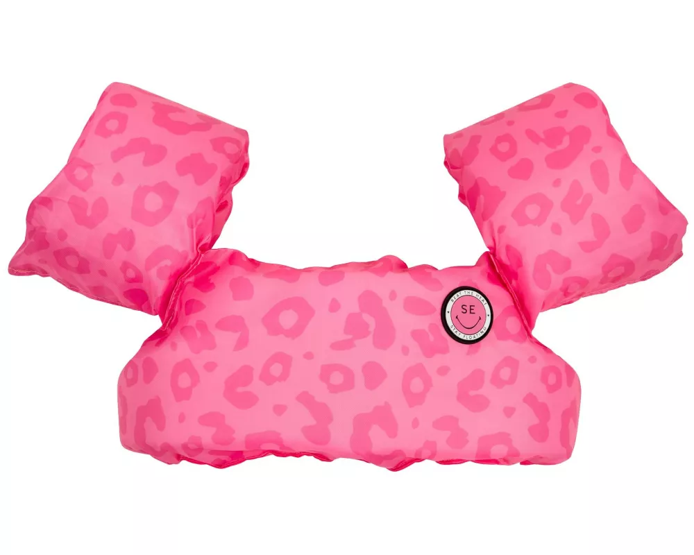 Swim Essentials Schwimmflügel Gurt 2-6 Jahre Leopard Pink