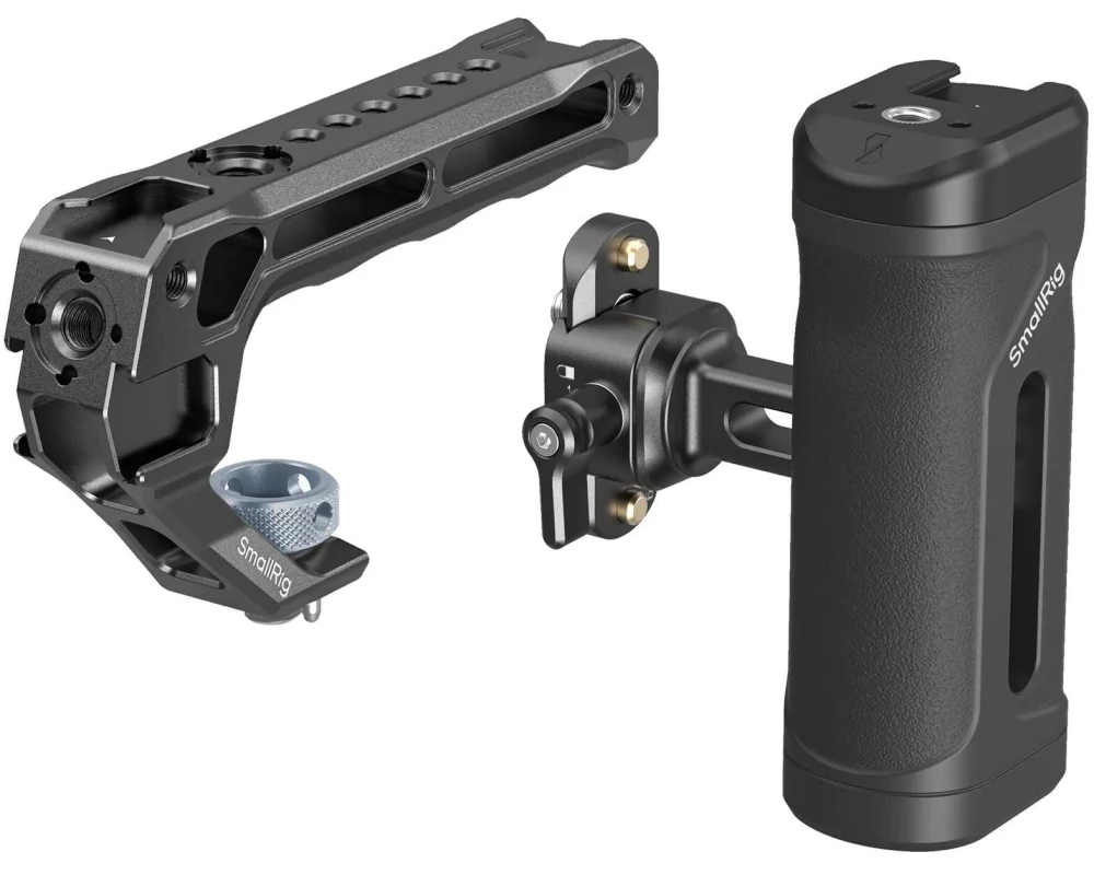 Smallrig Mini-Seitenhandgriff mit NATO-Schiene ARRI-Griff-Kit oben