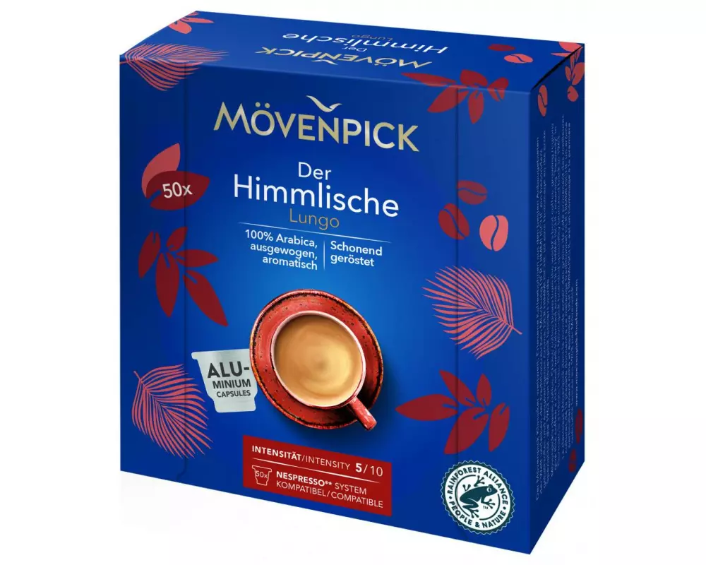 Mövenpick Kaffeekapseln Der Himmlische 50 Stück