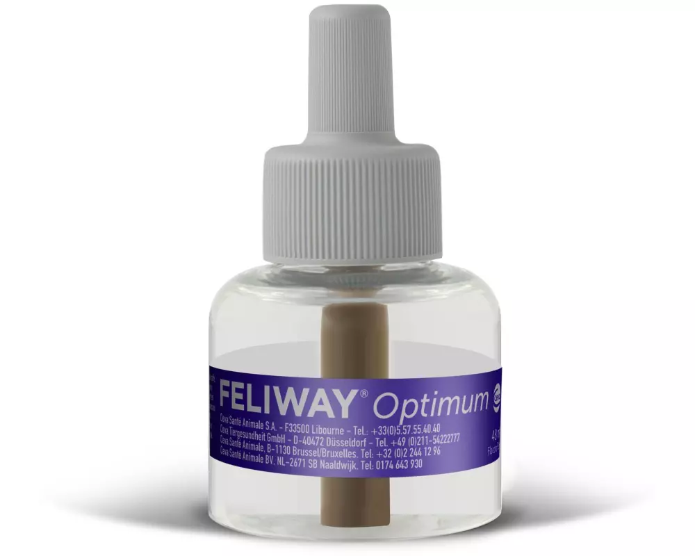 Feliway Wohlbefinden Optimum Nachfüllflakon, 3 x 48 ml