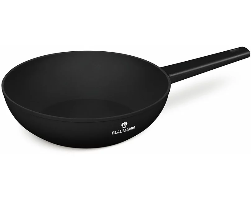 Blaumann Wokpfanne Ø 28cm Black Silver Collection