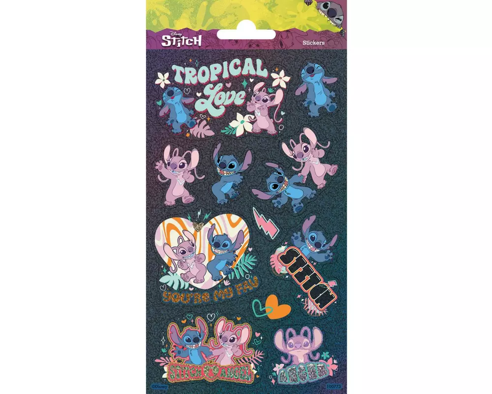 We fiesta Party Sticker Stitch Laser Mehrfarbig