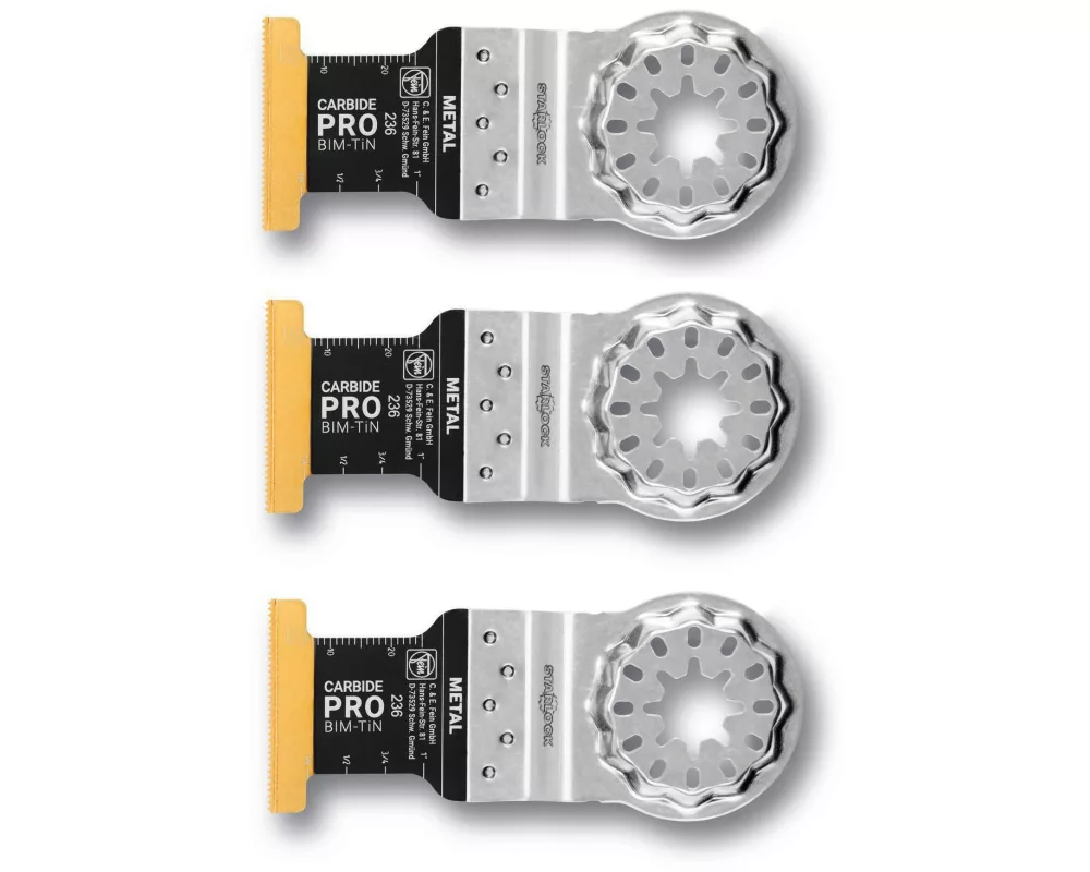 Fein Sägeblatt E-Cut Carbide Pro 45x35 mm 3 Stück