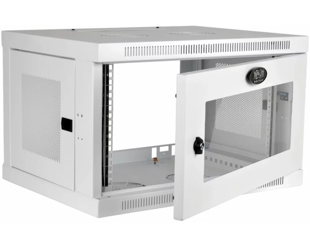 EATON, White, SmartRack, Wall, Box, 6U, W., 600mm, D.450mm, Glass, Door