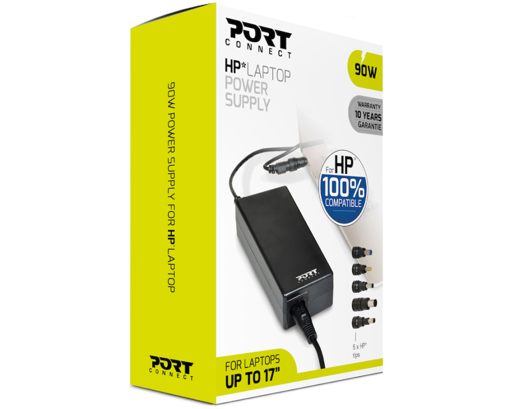 PORT PowerSupply 90W - HP 900007-HP black