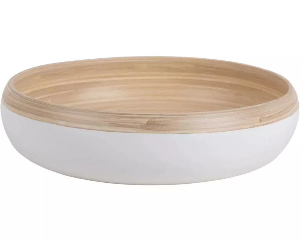 present time Salatschüssel Puro Sphere 30 cm, 1 Stück, Weiss