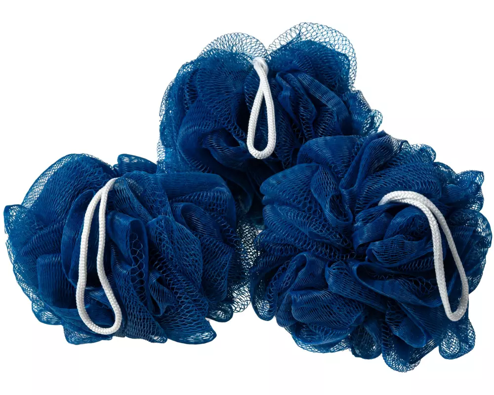 COCON Duschschwamm Dunkelblau, 3 Stück