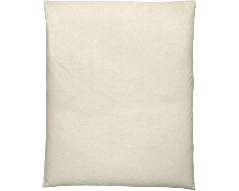 Home Fashion Duvetbezug Halbleinen uni beige 200 x 210 cm