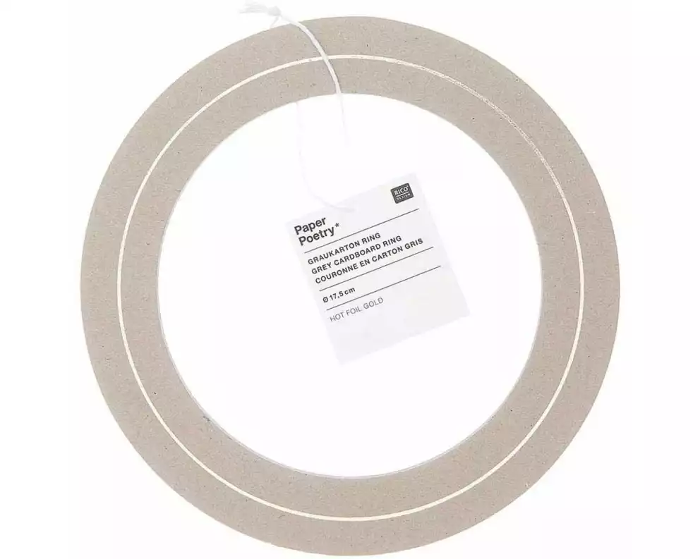 Rico Design Papp-Figur Ring 17.5 cm