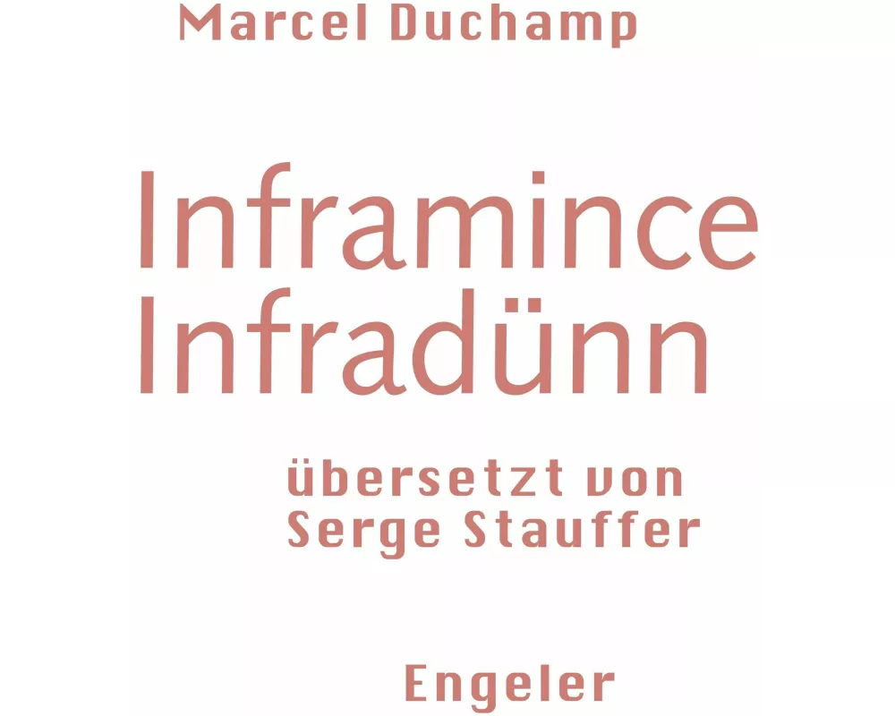 Inframince / Infradünn
