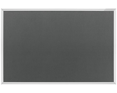 MAGNETOPLAN Design-Pinnboard SP 1415001 Filz, grau 1500x1000mm