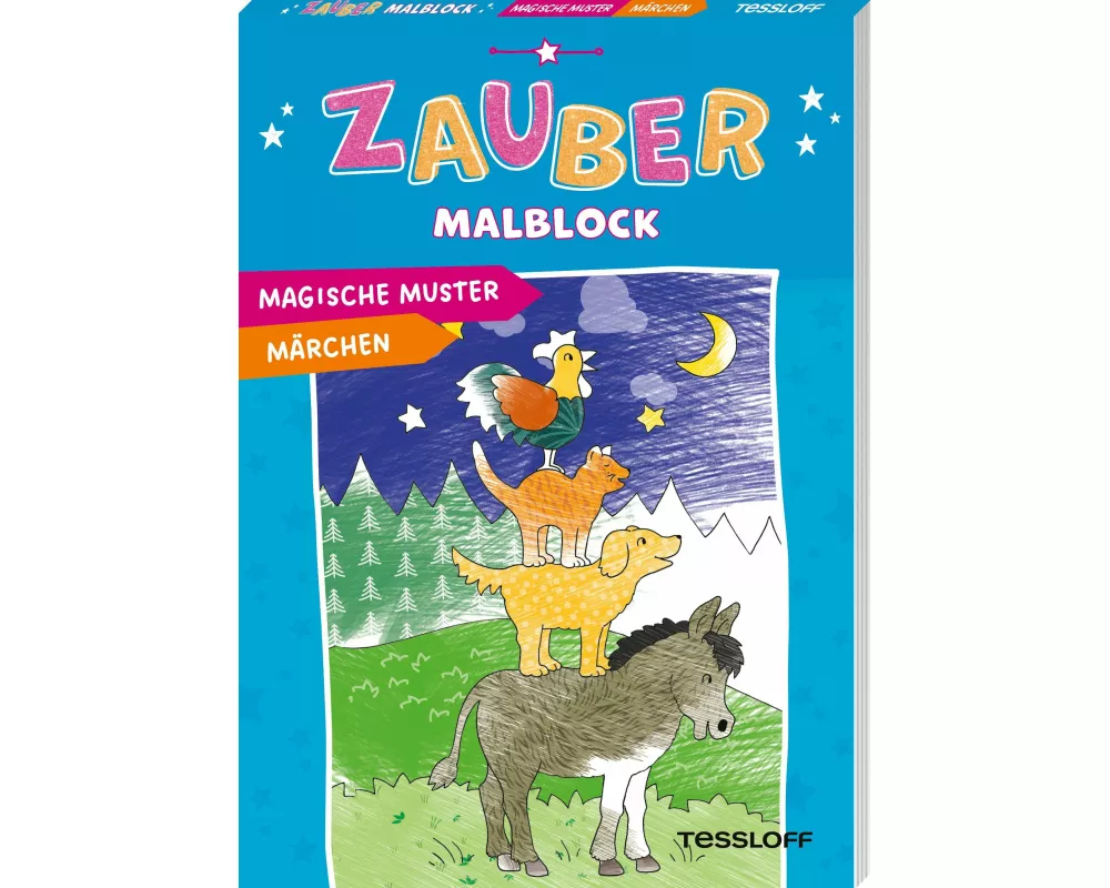 Zaubermalblock. Magische Muster. Märchen