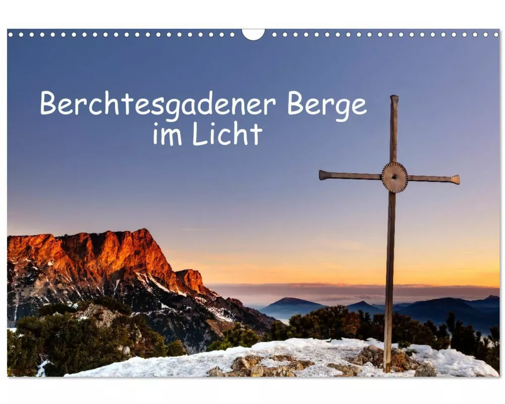Berchtesgadener Berge im Licht (Wandkalender 2026 DIN A3 quer), CALVENDO Monatskalender