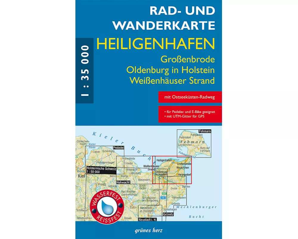 Rad- und Wanderkarte Heiligenhafen