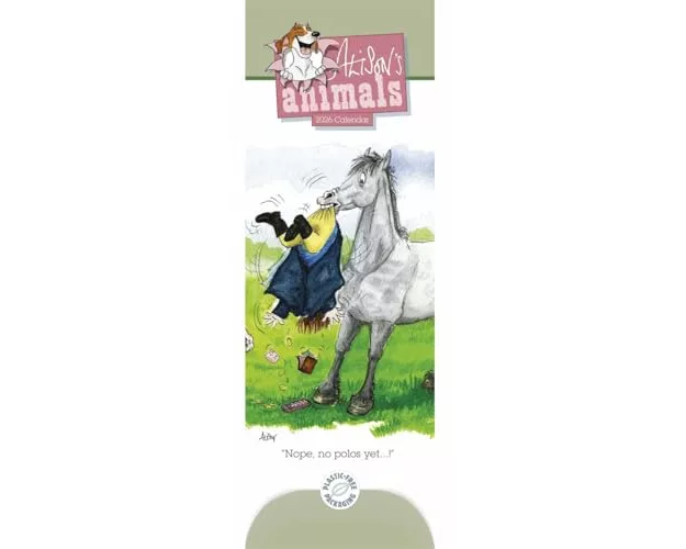 Alisons Animals Slim Calendar 2026