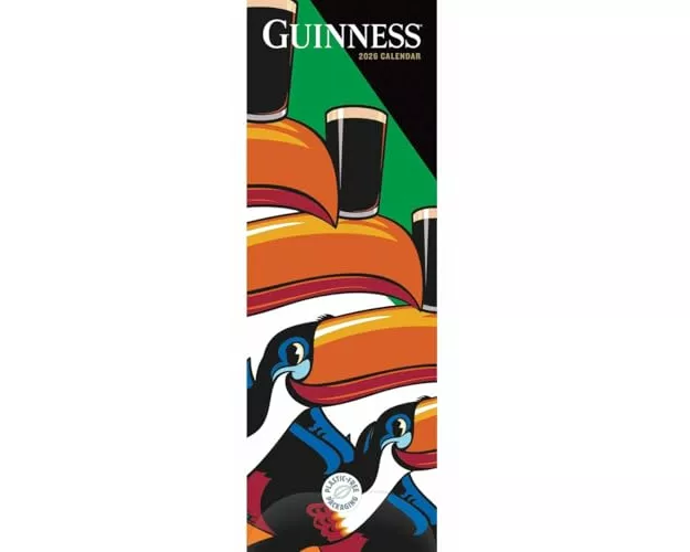 Guinness Slim Calendar 2026