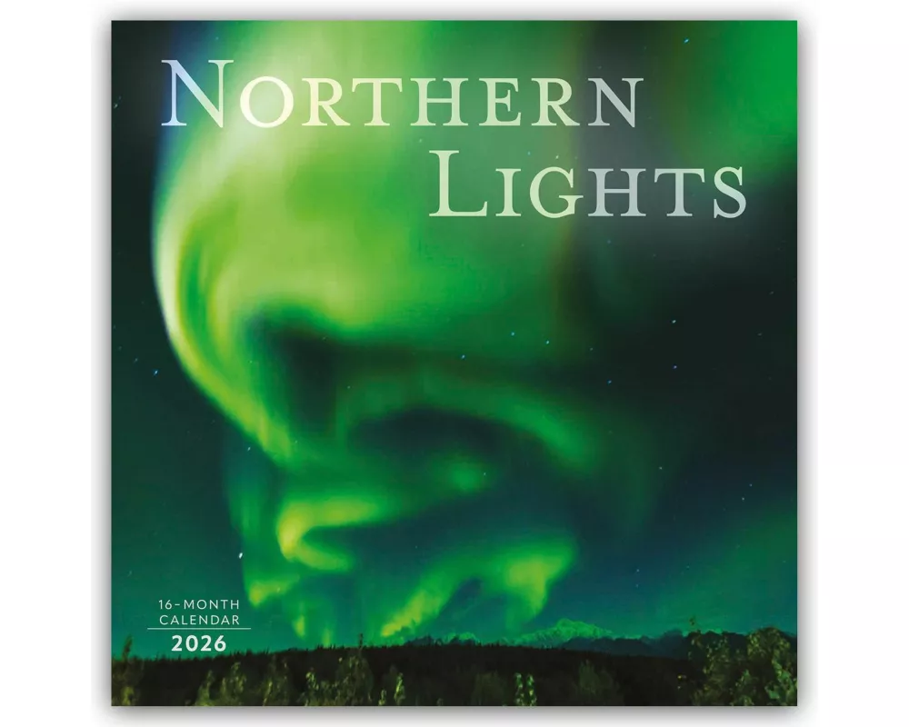 Northern Lights Square Wall Sunday Start