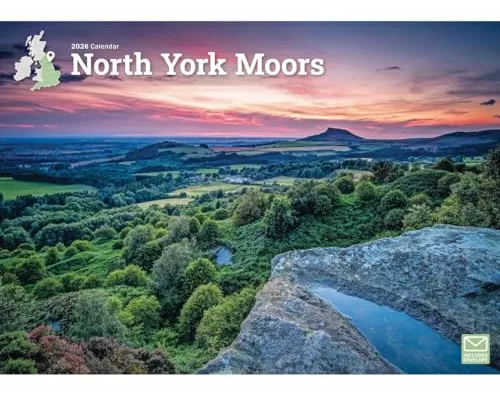 North York Moors A4 Calendar 2026