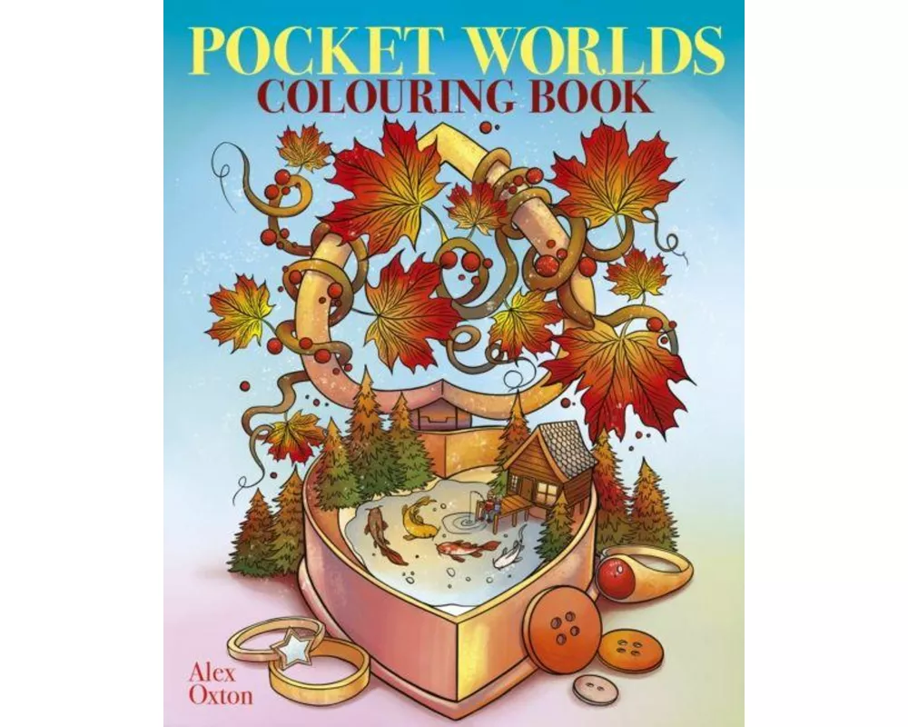 Pocket Worlds Colouring Book