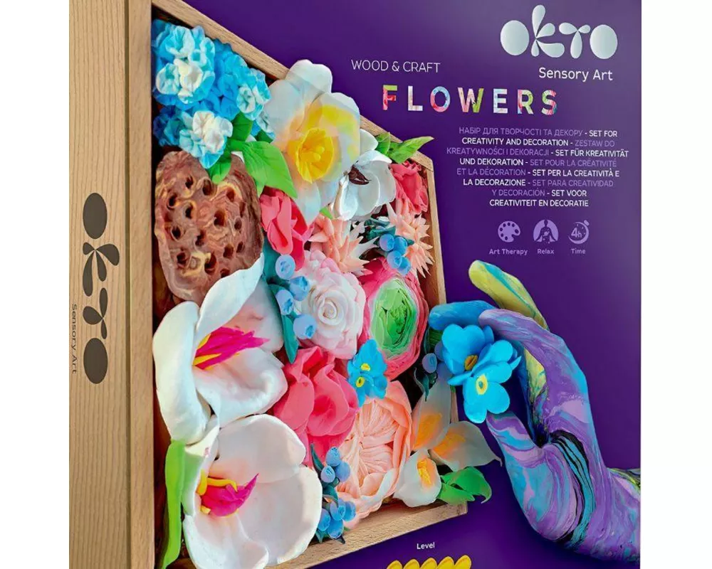 Okto Sensory Art Blumen Romantik
