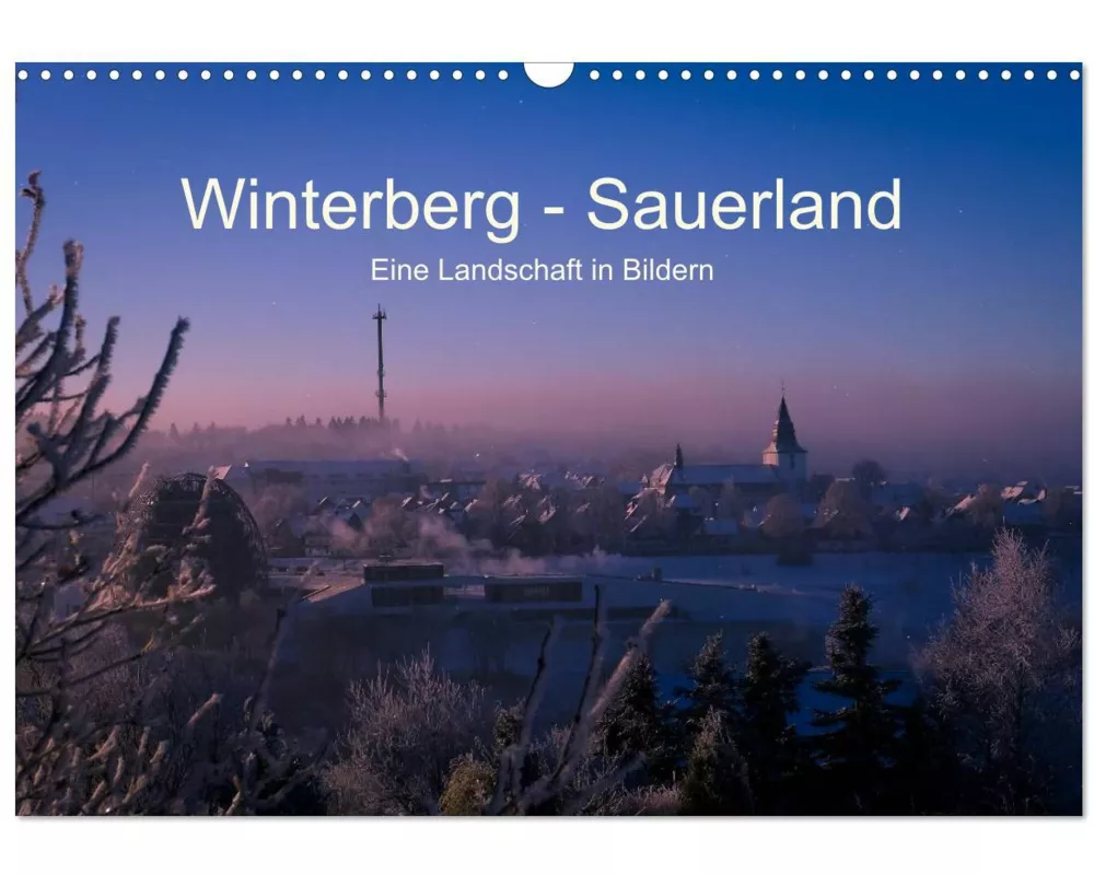 Winterberg - Sauerland - Eine Landschaft in Bildern (Wandkalender 2026 DIN A3 quer), CALVENDO Monatskalender