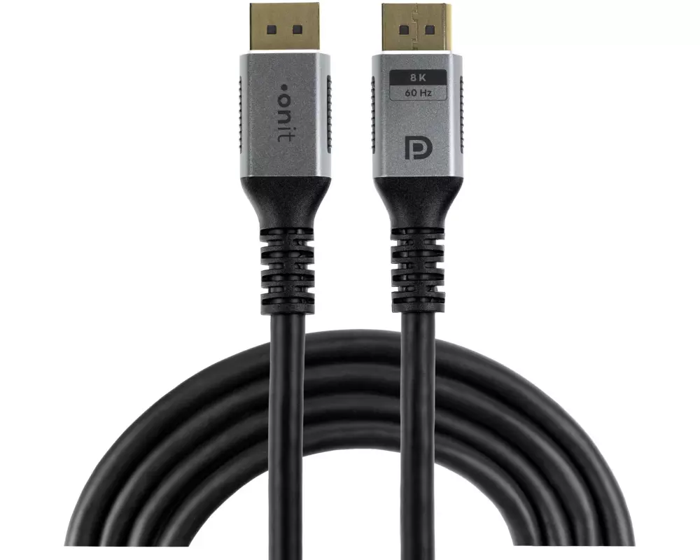 onit Kabel Premium DisplayPort - DisplayPort, 8K/60 Hz, 3 m